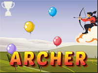 Archer, jeu d'adresse en ligne