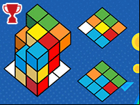 Puzzles visuels, jeu de réflexion en ligne