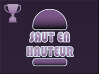Saut en hauteur, jeu d'adresse en ligne
