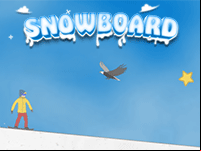 Snowbord, jeu d'adresse en ligne