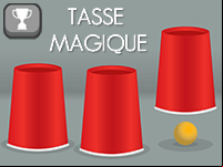 Tasse magique, jeu d'observation en ligne