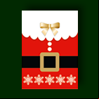 Boîte de Noël décorative à imprimer et à découper