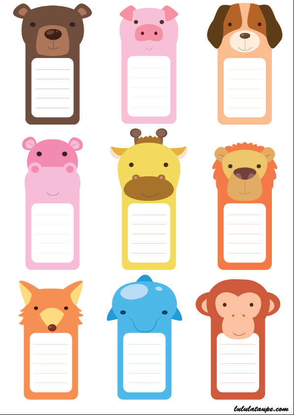 Découpage facile, des animaux