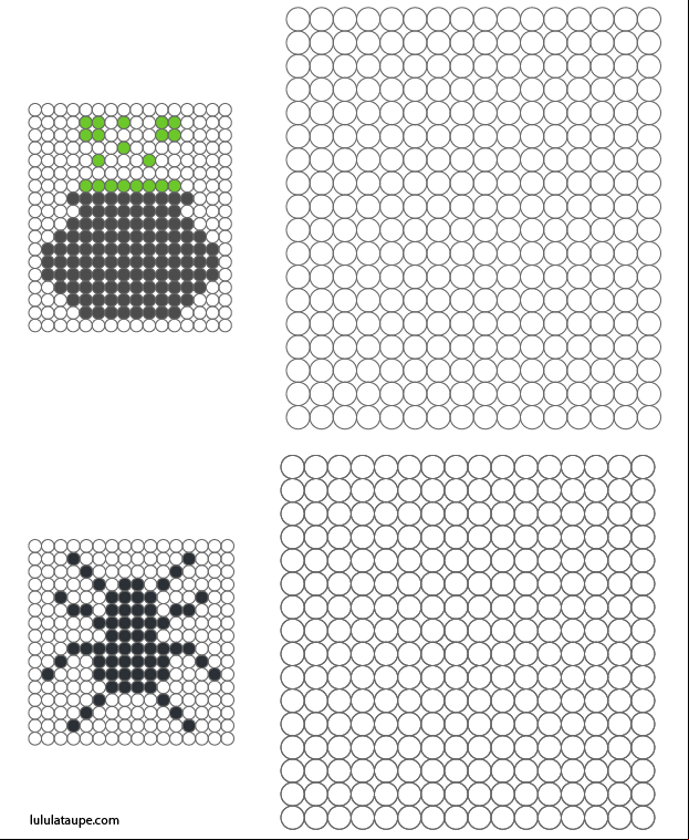 Dessins d'Halloween à reproduire sur une grille ; jeux à imprimer