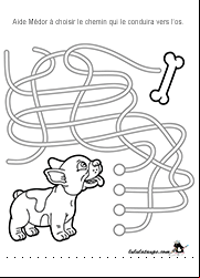 Jeu de labyrinthe gratuit à imprimer, enfants de 4 ans et plus