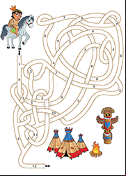 Jeu de labyrinthe des nombres gratuit