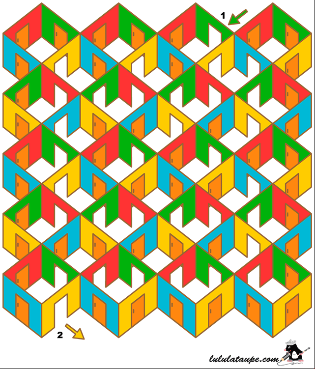 Labyrinthe gratuit à imprimer, difficile
